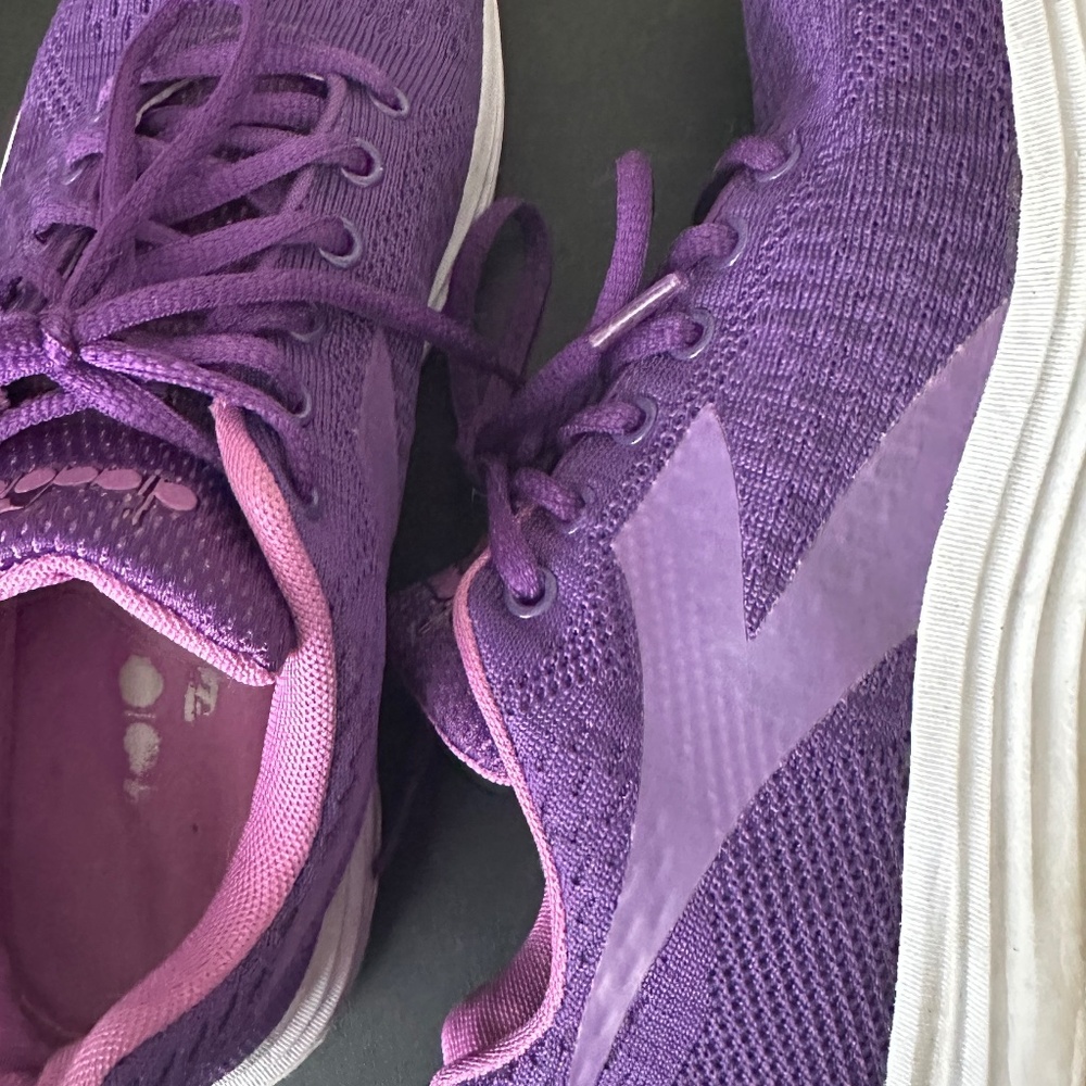 Diadora Purple Shoes